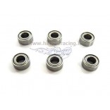 ROLAMENTO BALL BEARING 22X10X7MM PARA 1/5 MEGAP MTC-5 ETC CONTÉM 6 PEÇAS HIMOTO 52044 